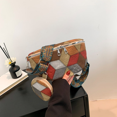 Herbst und Winter RETRO-Kross-Tasche RETRO-Tasche Frauen-Tasche Mode-Buchstüte Kross-Tasche Neue Nische Design Handy RETRO-Fan