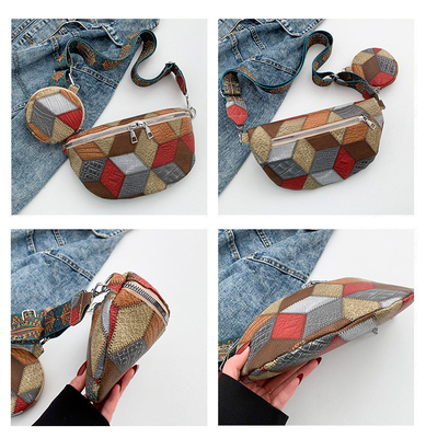 Herbst und Winter RETRO-Kross-Tasche RETRO-Tasche Frauen-Tasche Mode-Buchstüte Kross-Tasche Neue Nische Design Handy RETRO-Fan