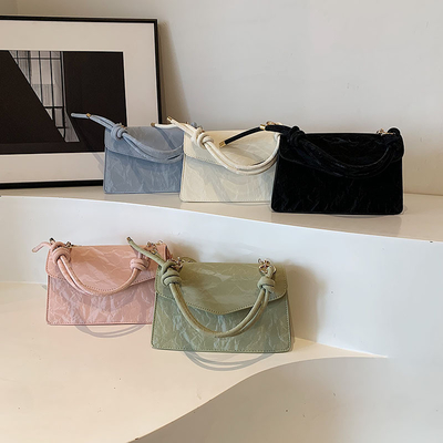 Hochwertige Handtasche DAMEN TREND NEUE MODE NICHE DESIGN Handschrift des Lades Schultertasche