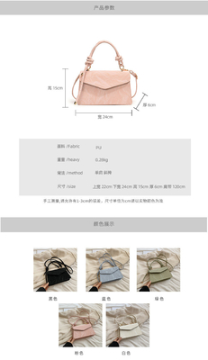 Hochwertige Handtasche DAMEN TREND NEUE MODE NICHE DESIGN Handschrift des Lades Schultertasche