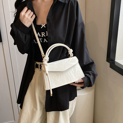 Hochwertige Handtasche DAMEN TREND NEUE MODE NICHE DESIGN Handschrift des Lades Schultertasche