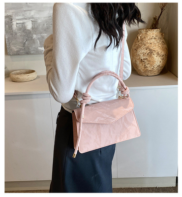 Hochwertige Handtasche DAMEN TREND NEUE MODE NICHE DESIGN Handschrift des Lades Schultertasche