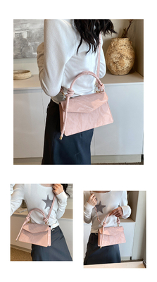 Hochwertige Handtasche DAMEN TREND NEUE MODE NICHE DESIGN Handschrift des Lades Schultertasche