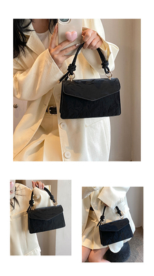 Hochwertige Handtasche DAMEN TREND NEUE MODE NICHE DESIGN Handschrift des Lades Schultertasche