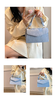 Hochwertige Handtasche DAMEN TREND NEUE MODE NICHE DESIGN Handschrift des Lades Schultertasche