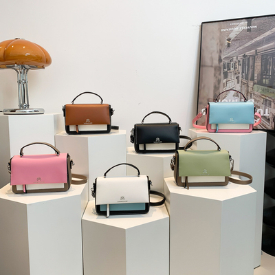 2024 Frühling und Sommer NEUE MODE KLEINE Quadrat Tasche Einfach-SCHULTER-TASCHEN