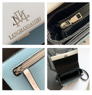 2024 Frühling und Sommer NEUE MODE KLEINE Quadrat Tasche Einfach-SCHULTER-TASCHEN