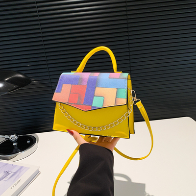 2024 Frühling/Sommer Neue Mode Textur COLOR PASSING Körperüberschneidung Tasche Schulter Handtasche in diesem Jahr