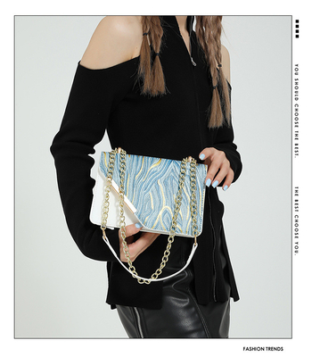Tasche, neue Mode für Frauen, kleine, quadratische Tasche, Großhandel, Nische, einfache, retro Quicksand, alles.