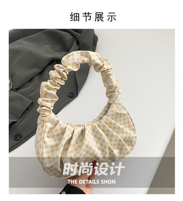 DAMEN'S BAG TREND NEW TREND INS TREND ALL-IN-ONE SCHULTERTASCH Frühjahr und Sommer Mode Wolke Faltschachtel