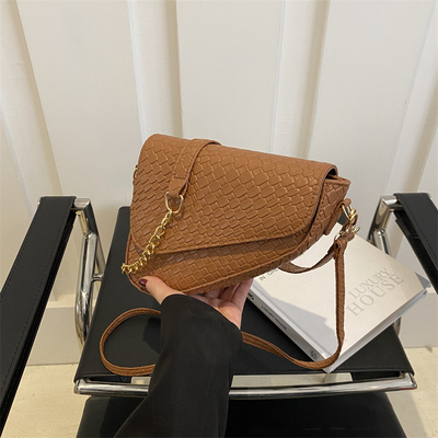 HIGH SENSE FASHION SÄDEL populär Frühling/Sommer Geflechtete kleine Tasche Einfache All-in-One Crossbody-Tasche