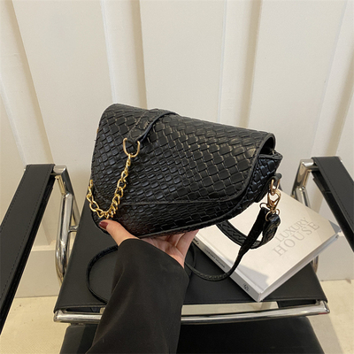 HIGH SENSE FASHION SÄDEL populär Frühling/Sommer Geflechtete kleine Tasche Einfache All-in-One Crossbody-Tasche