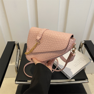 HIGH SENSE FASHION SÄDEL populär Frühling/Sommer Geflechtete kleine Tasche Einfache All-in-One Crossbody-Tasche