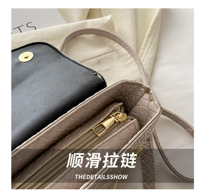 HIGH SENSE FASHION SÄDEL populär Frühling/Sommer Geflechtete kleine Tasche Einfache All-in-One Crossbody-Tasche