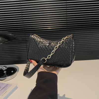 NEUE MODE STONE PRINT NICHE DESIGN SINGLE SCHULTER Krosskörper Tasche hochwertige explosive Unterarmtasche für Frauen