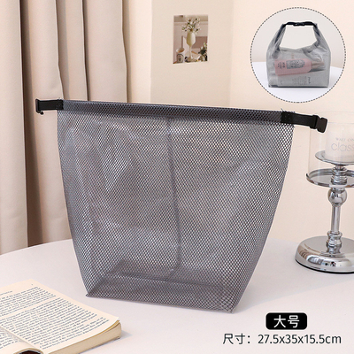 DAMEN'S TOTE GROSSE KAPITALITÄT Reisetasche Strandtasche Gelee Tasche Transparentes Netz