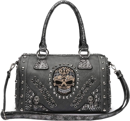 &quot;Sugar Skull Tag der Toten&quot; &quot;Punk-Kunst-Handtasche&quot; &quot;Ausnehmbares Gürtel&quot;