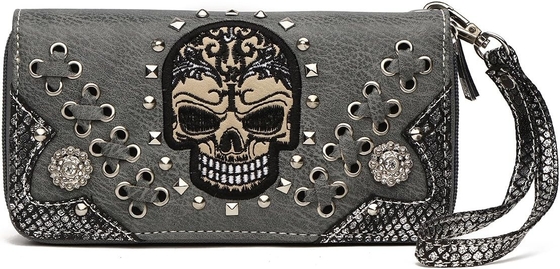 &quot;Sugar Skull Tag der Toten&quot; &quot;Punk-Kunst-Handtasche&quot; &quot;Ausnehmbares Gürtel&quot;