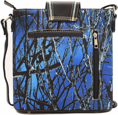 Verkleidung Strass Kreuze Pistole Buckle Western Crossbody Handtaschen Cowgirl Land gefüllte Handtasche Frauen Einfach Schulter