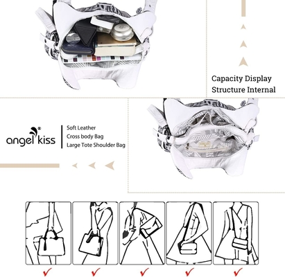 AngelKISS HOBO Handtaschen und Handtaschen für Frauen Handtasche Handtasche Frauen Handtaschen große tägliche Schultertaschen
