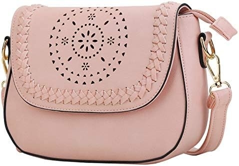 KKXIU Crossbody-Taschen für Frauen Hohle Handtaschen mit verstellbarem Gurt