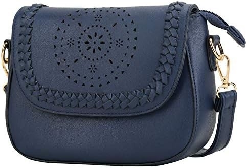 KKXIU Crossbody-Taschen für Frauen Hohle Handtaschen mit verstellbarem Gurt
