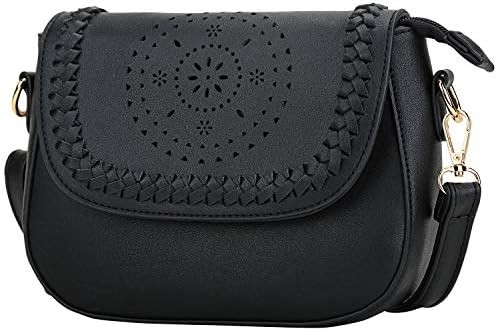 KKXIU Crossbody-Taschen für Frauen Hohle Handtaschen mit verstellbarem Gurt