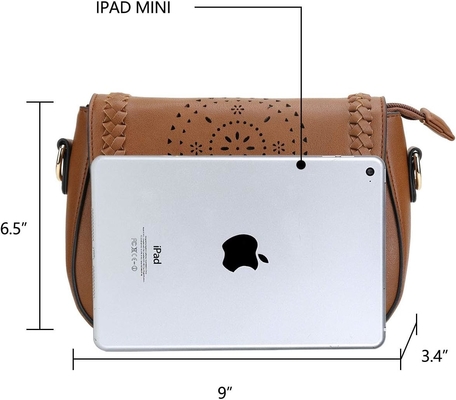 KKXIU Crossbody-Taschen für Frauen Hohle Handtaschen mit verstellbarem Gurt