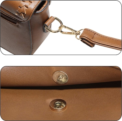 KKXIU Crossbody-Taschen für Frauen Hohle Handtaschen mit verstellbarem Gurt