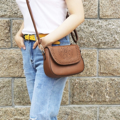 KKXIU Crossbody-Taschen für Frauen Hohle Handtaschen mit verstellbarem Gurt