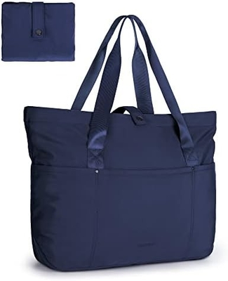 BAGSMART Handtasche für Frauen, Klappbare Handtasche mit Reißverschluss Große Schultertasche Top-Handtasche für Reisen, Arbeit