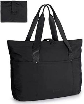 BAGSMART Handtasche für Frauen, Klappbare Handtasche mit Reißverschluss Große Schultertasche Top-Handtasche für Reisen, Arbeit