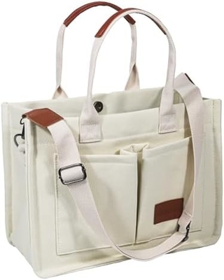 Große Handtasche für Frauen mit Taschen, Laptop, Handtaschen für den ganzen Körper, alles, jeden Tag, Handtaschen für die Arbeit, Strandgymnastik.