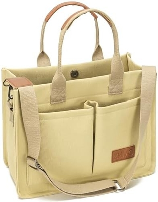 Große Handtasche für Frauen mit Taschen, Laptop, Handtaschen für den ganzen Körper, alles, jeden Tag, Handtaschen für die Arbeit, Strandgymnastik.