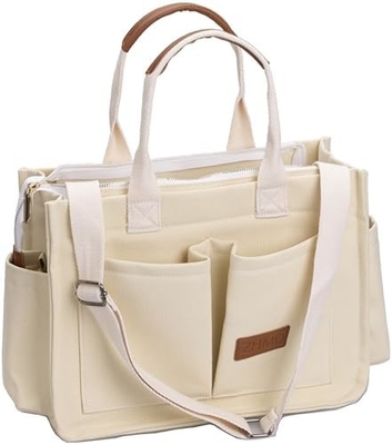 Große Handtasche für Frauen mit Taschen, Laptop, Handtaschen für den ganzen Körper, alles, jeden Tag, Handtaschen für die Arbeit, Strandgymnastik.