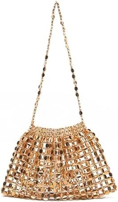 MIUCO Perlen-Abend-Tasche Vintage-Tasche ELEGANTE DINNER CLUTCH-TASche Formal 1920er Jahre Zubehör für Frauen Handtasche