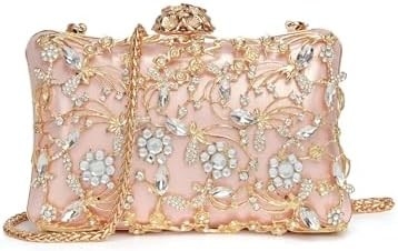 Abendtasche Kupplung Taschen für Frauen Strass Tasche Sparkling Party Schulter Handtasche Hochzeitstasche mit Kette