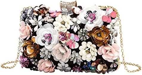 LITODE BLOWER CLUTCH BURTASCHE Abendtasche für Frauen Party Handtasche Kette Gürtel Schultertasche