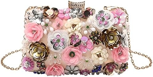 LITODE BLOWER CLUTCH BURTASCHE Abendtasche für Frauen Party Handtasche Kette Gürtel Schultertasche