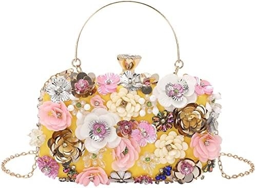 LITODE BLOWER CLUTCH BURTASCHE Abendtasche für Frauen Party Handtasche Kette Gürtel Schultertasche