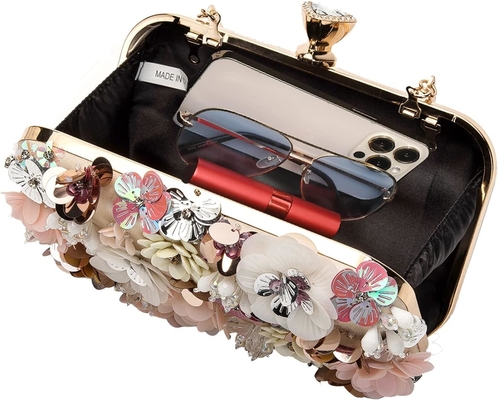LITODE BLOWER CLUTCH BURTASCHE Abendtasche für Frauen Party Handtasche Kette Gürtel Schultertasche