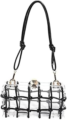 Durchsichtige Acryl Tasche Strass Acryl Kupplung Kristall Abend Taschen für Frauen Glitter Handtasche für Hochzeitscocktail Party