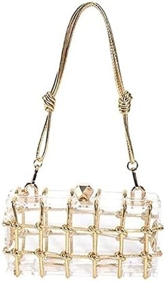 Durchsichtige Acryl Tasche Strass Acryl Kupplung Kristall Abend Taschen für Frauen Glitter Handtasche für Hochzeitscocktail Party