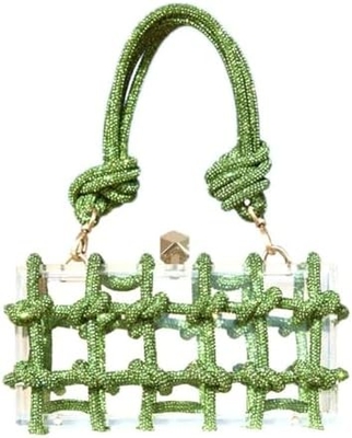 Durchsichtige Acryl Tasche Strass Acryl Kupplung Kristall Abend Taschen für Frauen Glitter Handtasche für Hochzeitscocktail Party