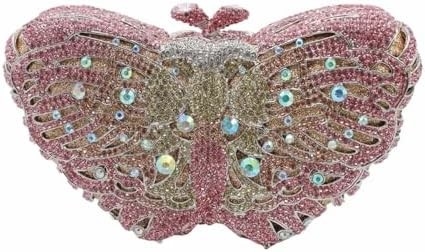 UMREN DAMEN'S ELEGANTE BETTERFLY RINESTONE Abendtaschen LUXURY KRYSTAL KLUTCH Hochzeitsfeier Cocktail Handtasche