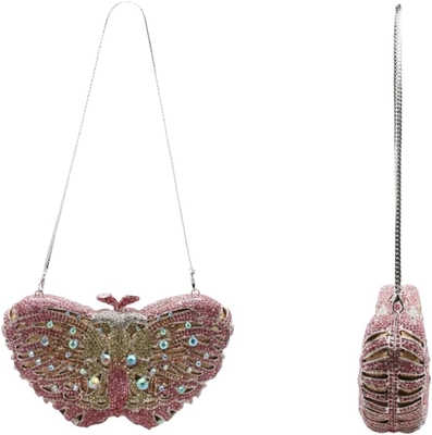 UMREN DAMEN'S ELEGANTE BETTERFLY RINESTONE Abendtaschen LUXURY KRYSTAL KLUTCH Hochzeitsfeier Cocktail Handtasche