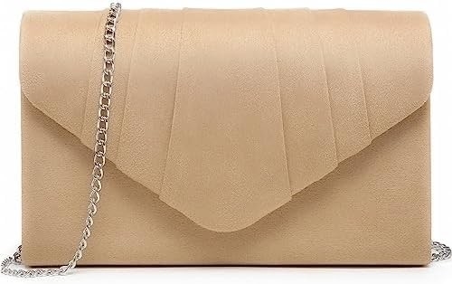 DASEIN DAMEN'S EVENING BAG gefüllte Umschlag Klammer Handtasche Hochzeitsfeier Brauttasche