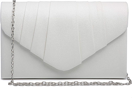 DASEIN DAMEN'S EVENING BAG gefüllte Umschlag Klammer Handtasche Hochzeitsfeier Brauttasche