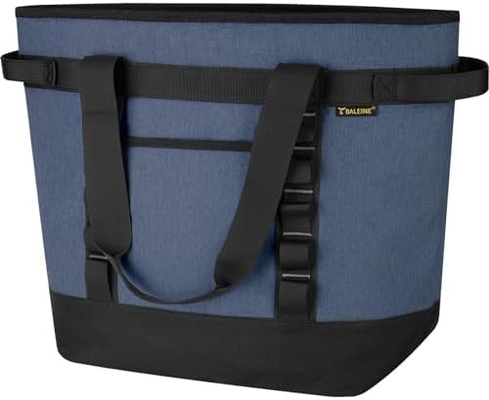 WALEINE LARGE 36-KAN KÖHLERER TASCHEN isoliert, PEVA weich kühlere TÖTE TASCHEN, isolierte Lebensmittel-TASCHEN mit Reißverschluss