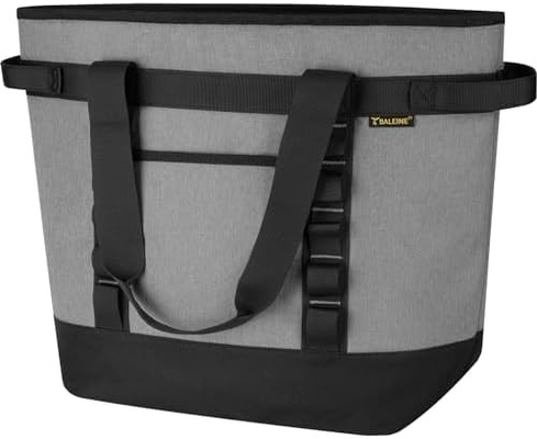 WALEINE LARGE 36-KAN KÖHLERER TASCHEN isoliert, PEVA weich kühlere TÖTE TASCHEN, isolierte Lebensmittel-TASCHEN mit Reißverschluss